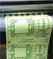 Печать плана эвакуации формата А3 фотолюминесцентный на пластике 2 мм размер 400 х 300 на сертифицированной пленке ППЭФА3