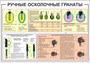 Стенд Ручные осколочные гранаты 1000 х 700 пластик 3мм