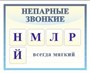 Стенд "Непарные звонкие"  500 х 400 пластик 3мм 052474 - фото 8004