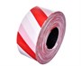 Лента оградительная 500 п.м.,75мм, Бело-красная 8000 - фото 8960